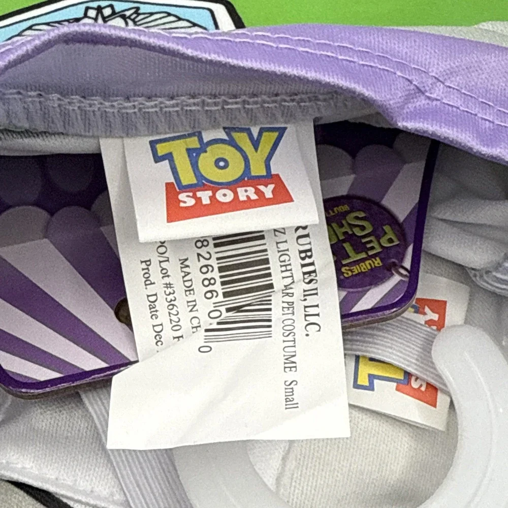 Toy Story Buzz Lightyear Pet Dog Cat Costume Size Small
